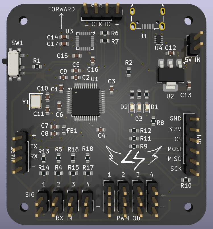 Shimmer Flight Controller PCB